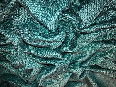 Nappe bleu canard 180 x 270 aspect LIN