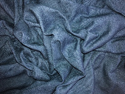 Nappe bleu 180 x 270 aspect LIN